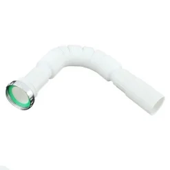 CANOTTO TUBO SCARICO FLESSIBILE ESTENSIBILE CON TESTA METALLO 1" 1/2 40 MM 59951