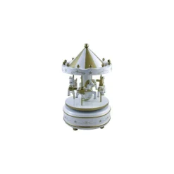 CARILLON GIOSTRA MUSIC BOX MUSICA MELODIA CAVALLI CAVALLO CAVALLUCCIO COLORATO