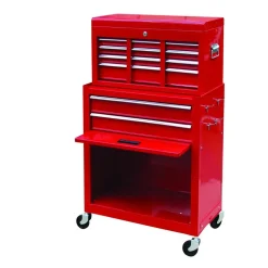 CARRELLO PORTA ATTREZZI CASSETTIERA PORTAUTENSILI CASSETTI DA OFFICINA BAULETTO