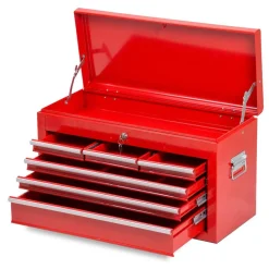 CARRELLO PORTA ATTREZZI CASSETTIERA PORTAUTENSILI CASSETTI DA OFFICINA BAULETTO