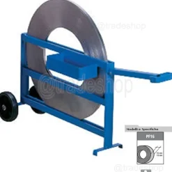 CARRELLO PORTAREGGIA PF16 IN FERRO ROMEO MAESTRI PORTA REGGETTE METALLO 10/16mm