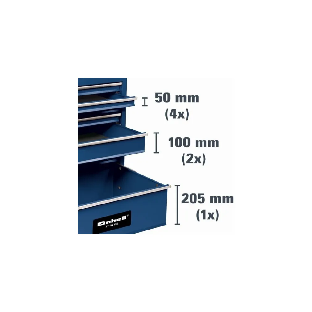 CARRELLO PROFESSIONALE PER OICINA PORTA UTENSILI ED ATTREZZI EINHELL BT-TW 150