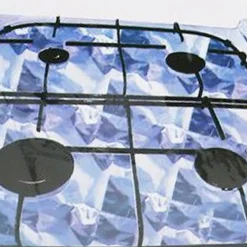 CARTA ALLUMINIO COPRI SALVA FORNELLO 50X60 PER PROTEZIONE PIANO FORNELLI