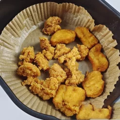 CARTA ROTONDA PERGAMENA PER ASSORBE OLIO FRITTURA FORNO FRIGGITRICE 16CM X 4,5CM