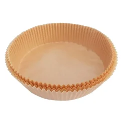 CARTA ROTONDA PERGAMENA PER ASSORBE OLIO FRITTURA FORNO FRIGGITRICE 16CM X 4,5CM