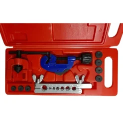 CARTELLATRICE FLANGIATUBO RAME SVASATURA IDRAULICA 5/8 - 1/2" TUBI DA 3 A 32MM