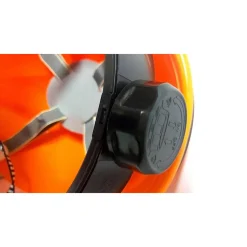 CASCO ELMETTO PROTETTIVO CON VISIERA A RETE PER DECESPUGLIATORE E TAGLIAERBA