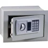 CASSAFORTE A MURO NUMERICA DIGITALE ELETTRONICA 31X20X20CM SICUREZ. GRIGIO SCURO