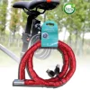 CATENA ANTIFURTO LUCCHETTO BICI BICICLETTA SCOOTER MOTO 120 CM 2 CHIAVI CX-9563