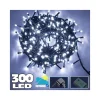 CATENA LUMINOSA 300 LED BIANCO FREDDO USO INTERNO CON CONTROLLER 8 FUNZ.