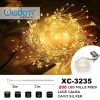 CATENA LUMINOSA 200 LED MILLE PIEDI EFFETTO RAMO LUCE CALDA A BATTERIA XC-3235