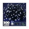 CATENA LUMINOSA 300 LUCI LED LUCCIOLE BIANCO FREDDO CON CONTROLLER 8 FUNZIONI
