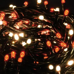 CATENA LUMINOSA 1000 LUCI LED ALBERO DI NATALE LUCCIOLE BIANCO CALDO ROSSO ESTERNO