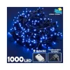 CATENA LUMINOSA 1000 LUCI LED LUCCIOLE BLU CONTROLLER 8 FUNZIONI INTERNO ESTERNO