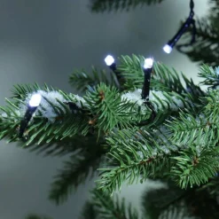 CATENA LUMINOSA 600 LUCI LED LUCCIOLE COLORE BIANCO CON CONTROLLER USO INTERNO