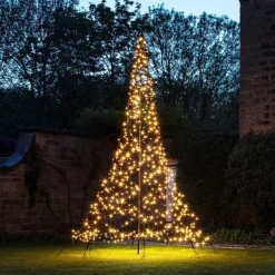 CATENA LUMINOSA NATALIZIA 120LED BIANCO CALDO CON FLASH 9MT ESTERNO PROLUNGABILE