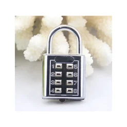 CATENACCIO LUCCHETTO A COMBINAZIONE PER ARMADIETTO SPOGLIATOIO 8 Cifre 35mm
