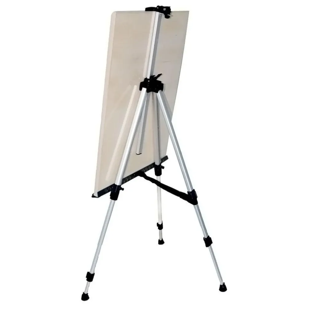 CAVALLETTO ARTISTICO SUPPORTO PER TELA PIEGHEVOLE IN ALLUMINIO 160CM DISEGNO