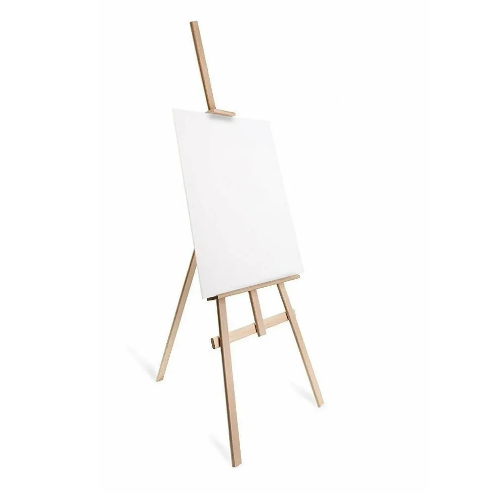 CAVALLETTO PITTORICO IN LEGNO INCLINABILE 90 CM PITTURA ESPOSIZIONE TELE QUADRI