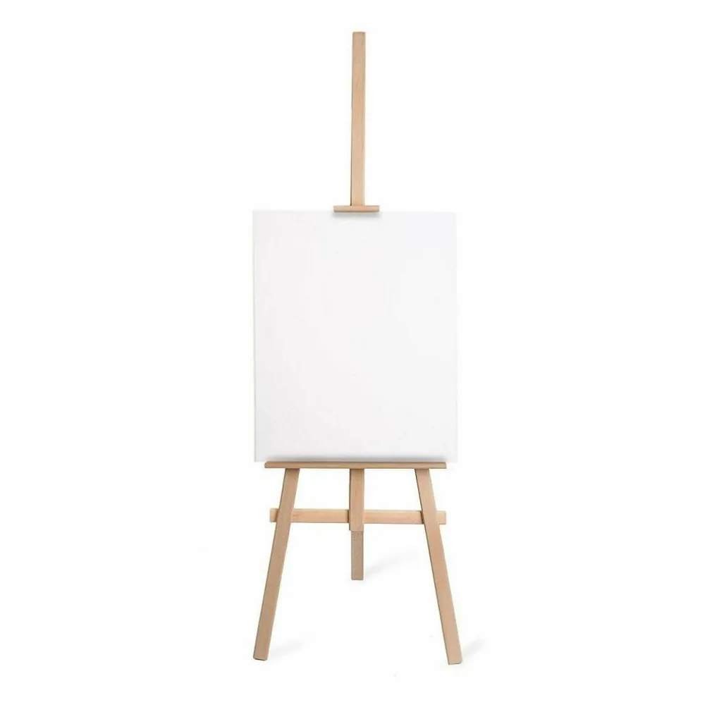 CAVALLETTO PITTORICO IN LEGNO INCLINABILE 90 CM PITTURA ESPOSIZIONE TELE QUADRI