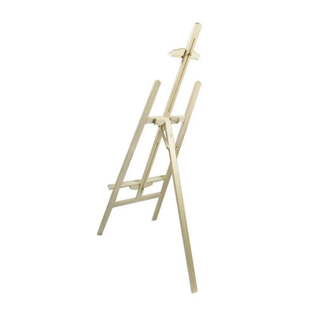 CAVALLETTO PITTORICO IN LEGNO INCLINABILE 90 CM PITTURA ESPOSIZIONE TELE QUADRI