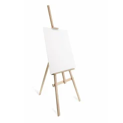 CAVALLETTO PITTORICO IN LEGNO INCLINABILE 70 CM PITTURA ESPOSIZIONE TELE QUADRI