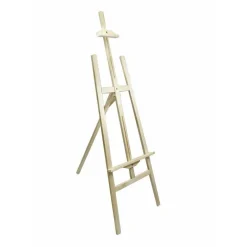 CAVALLETTO PITTORICO IN LEGNO INCLINABILE 70 CM PITTURA ESPOSIZIONE TELE QUADRI