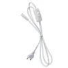 CAVO NEON JACK 3 PIN CON SPINA INTERRUTTORE CAVETTO SOTTOPENSILE LED 150CM S-T5