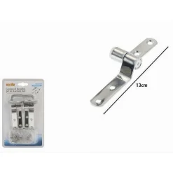 CERNIERE ACCIAIO SUPPORTI AGGANCI SEDILE COPRIVASO TAVOLETTA WC COPRIWATER 52880