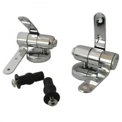 CERNIERE PER WC SUPPORTI COPRIWATER UNIVERSALI CON CHIUSURA SOFT AMMORTIZZATA 79573