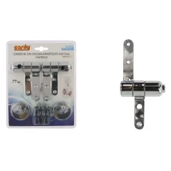 CERNIERE PER WC SUPPORTI COPRIWATER UNIVERSALI CON CHIUSURA SOFT AMMORTIZZATA 79573