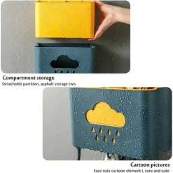 CESTELLO PORTA BACCHETTE POSATE CUCCHIAIO SPATOLE SCARICO CON GANCI PARETE 70214