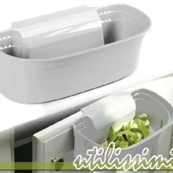 CESTINO MULTIUSO LAVELLO CUCINA DA AGGANCIARE CAPACITA' 2,2 LITRI RIFIUTI