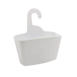 CESTINO PORTA OGGETTI APPENDERE ORGANIZER RETTANGOLARE IMPERMEABILE BIANCO 69785