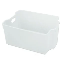 CESTINO PORTA TUTTO SCATOLA PORTAOGGETTI CONTENITORE CON MANICI 27X19.4X12.4CM 79458