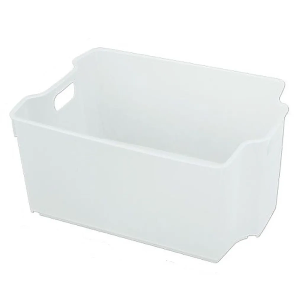 CESTINO PORTA TUTTO SCATOLA PORTAOGGETTI CONTENITORE CON MANICI 27X19.4X12.4CM 79458