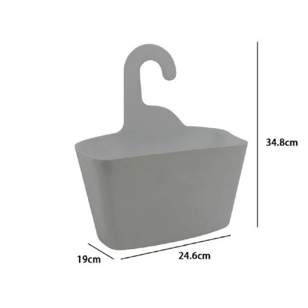 CESTINO PORTAOGGETTI APPENDERE ORGANIZER RETTANGOLARE IMPERMEABILE GRIGIO 69826