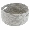 CESTINO PORTAOGGETTI CESTO CON MANICI IN TESSUTO INTRECCIATO TONDO 29X13CM 10639