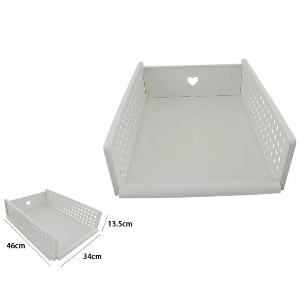 CESTINO PORTAOGGETTI ORGANIZER RETTANGOLARE CESTO PORTATUTTO SCATOLA 34X46X13.5