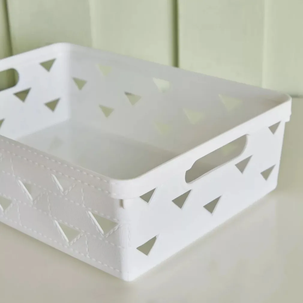 CESTO CESTINO PORTA TUTTO OGGETTI ORGANIZZATORE RETTANGOLARE 28.5X21X9 CM 10715