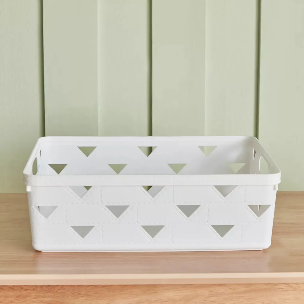 CESTO CESTINO PORTA TUTTO OGGETTI ORGANIZZATORE RETTANGOLARE 33X25.6X11 CM 10716