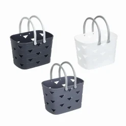 CESTO CESTINO PORTATUTTO OGGETTI CON MANICI 26.5X18X17CM MULTIUSO ASSORTITI 10722