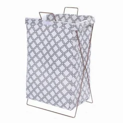 CESTO CONTENITORE PORTA BIANCHERIA PIEGHEVOLE PANNI SPORCHI BAGNO 79214