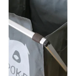 CESTO PORTA BIANCHERIA IN TESSUTO BAGNO LAVANDERIA PORTA PIEGHEVOLE 65 X 39 X 31 CM