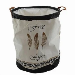 CESTO PORTA BIANCHERIA PER VESTITI SPORCHI PIEGHEVOLE FREE SPIRIT 35X45 CM 10474