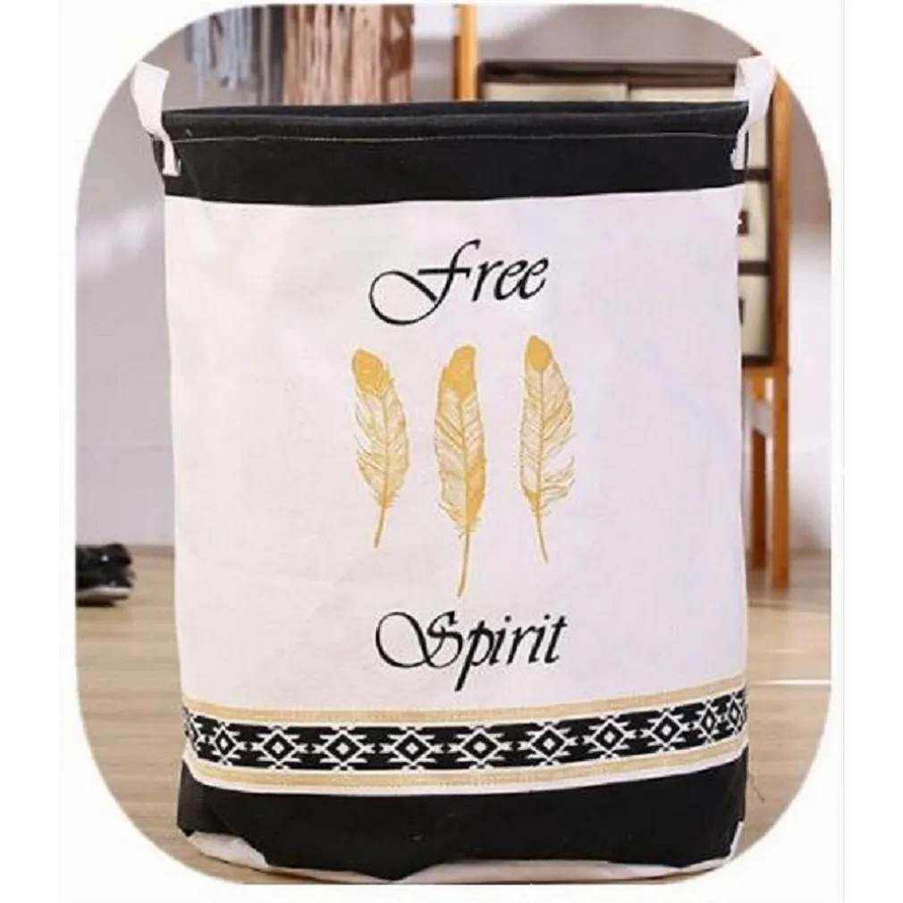 CESTO PORTA BIANCHERIA PER VESTITI SPORCHI PIEGHEVOLE FREE SPIRIT 35X45 CM 10474