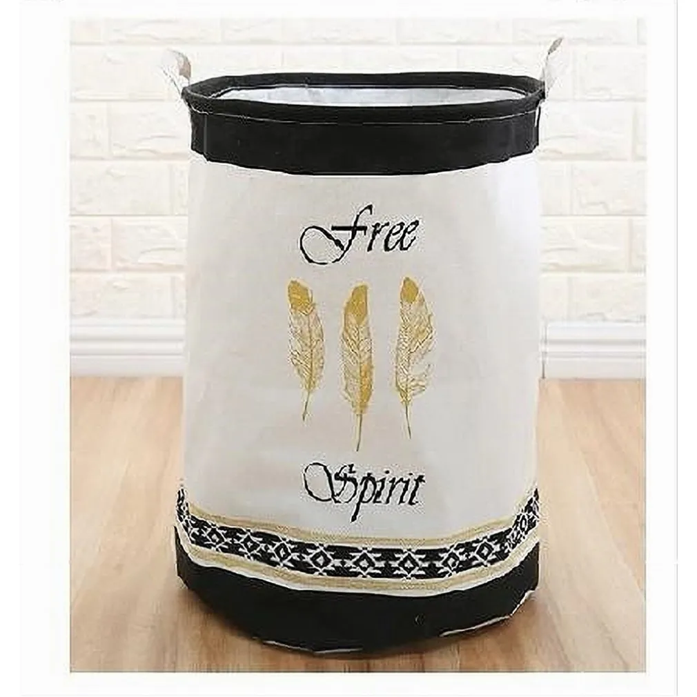 CESTO PORTA BIANCHERIA PER VESTITI SPORCHI PIEGHEVOLE FREE SPIRIT 35X45 CM 10474