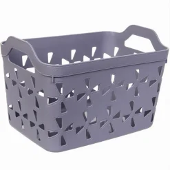 CESTO PORTA OGGETTI CESTINO PORTA TUTTO CON MANIGLIE 31X21X21 CM ASSORTITI 10726