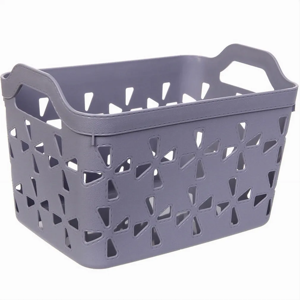 CESTO PORTA OGGETTI CESTINO PORTA TUTTO CON MANIGLIE 31X21X21 CM ASSORTITI 10726