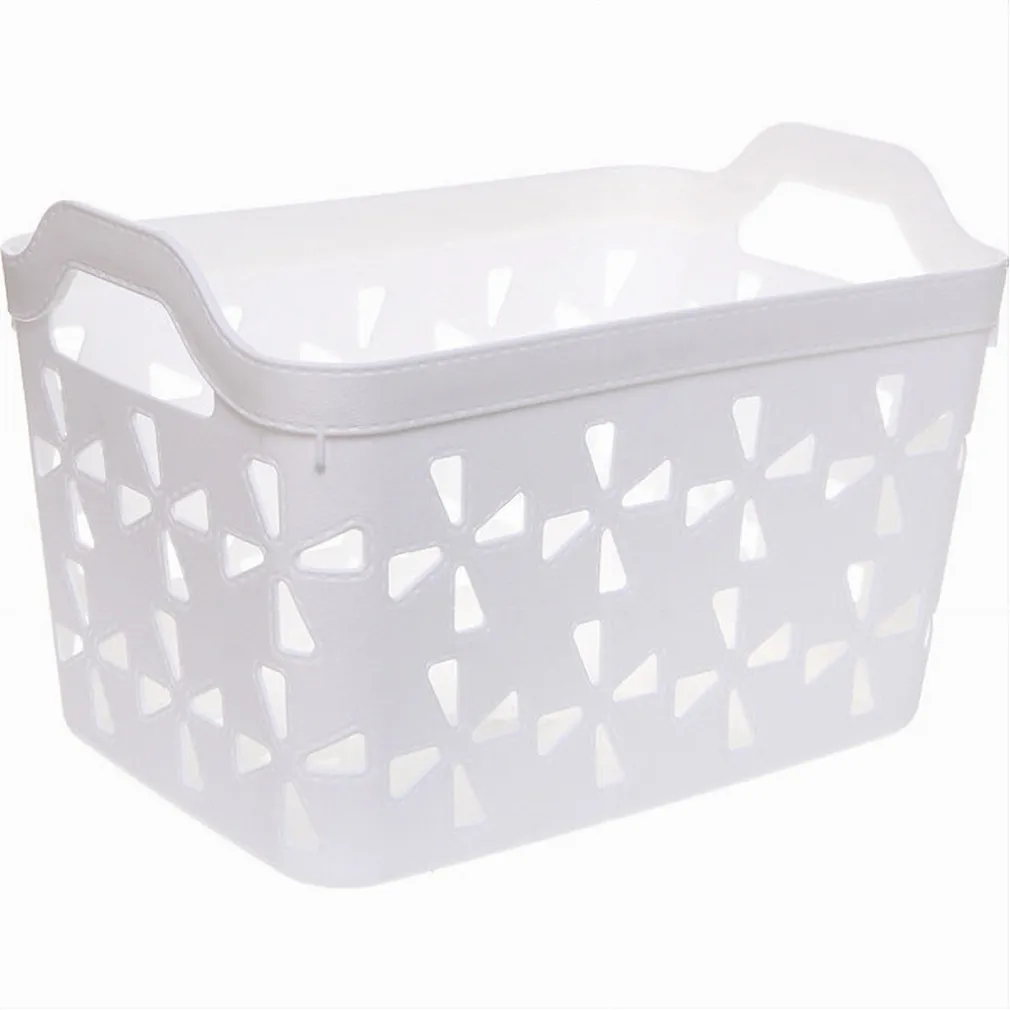 CESTO PORTA OGGETTI CESTINO PORTA TUTTO CON MANIGLIE 31X21X21 CM ASSORTITI 10726